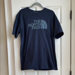 The North Face Men's Navy Graphic Logo Tee L
